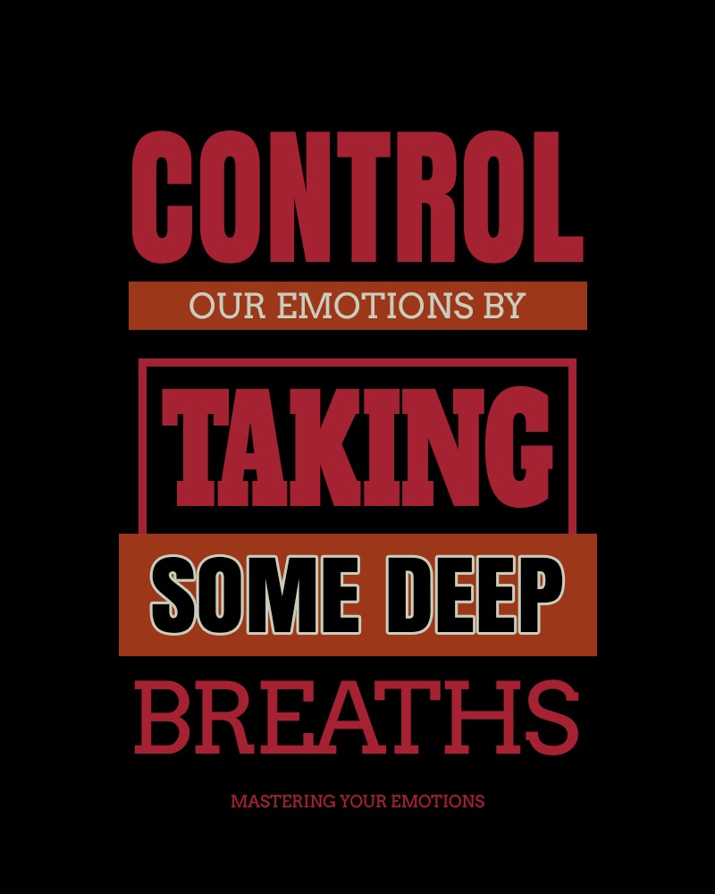 Control Anger, Control emotions